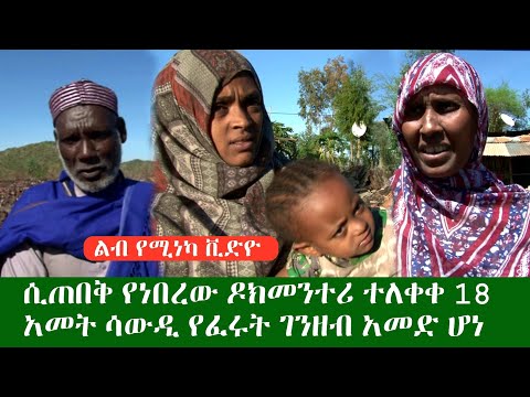 ልብ የሚነካ ዶክመንተሪ ፊልም 18 አመት በሳውዲ የፈሩት ሀብት በአንዴ አመድ ሆነ // በሰላም ለሀገራችን የልማት ማሕበር የተዘጋጀ