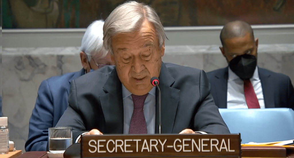 news the future of ethiopia is at stake un chief